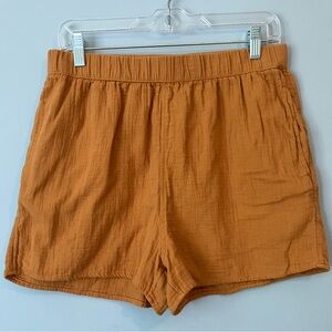 Universal Thread High Waist Dark Mustard Shorts